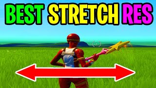 Top 5 Best Stretched Resolutions in Fortnite Chapter 4 Season 4  FPS Boost Res [upl. by Violet]