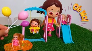 Niloya oyuncak videoları Niloya bebek niloyayı parka götürüyor Park oyunları Niloya oyunları [upl. by Ixela828]