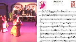 Vals quotAlejandraquot Partitura flauta dulce Enrique Mora [upl. by Ruhtracm663]