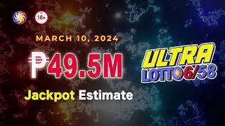 LIVE PCSO 500 PM Lotto Draw  March 10 2024 [upl. by Hamford]