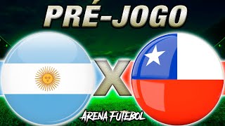 ARGENTINA x CHILE Eliminatórias da Copa do Mundo  Narração [upl. by Nylecaj]