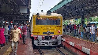 Onboard Journey in Rain from SEALDAH to BARUIPUR by 34652 Down SEALDAH BARUIPUR Local [upl. by Hpeosj]