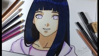 Como desenhar HINATA passo a passo [upl. by Reisinger]