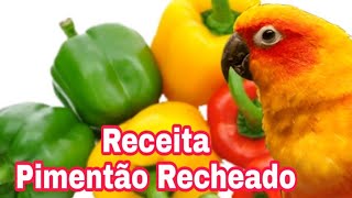 Receita de Pimentão Recheado [upl. by Essirehs]