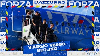 Il trasferimento degli Azzurri a Berlino per SvizzeraItalia  EURO 2024 [upl. by Clute]