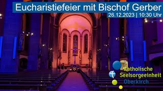 LIVE  Eucharistiefeier mit Bischof Michael Gerber [upl. by Ajnat]