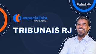 Como estão os concursos para os Tribunais RJ O Especialista aovivo [upl. by Llewop]