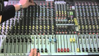 ANALOUGE MIXING DESK  SOUND CHECK SHORT 3 of 8 [upl. by Hsenid]