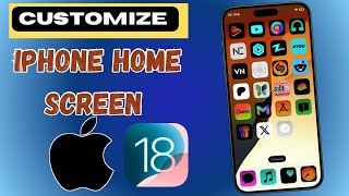 How to Customize iPhone Home Screen in iOS 18 Beta Update  customize your iPhone Home Screen [upl. by Retxab718]