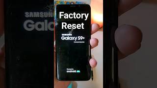 Factory Reset Samsung Galaxy S9 S9 Plus [upl. by Aknahs]