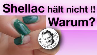 Shellac hält nicht mehr  WARUM [upl. by Artemed]