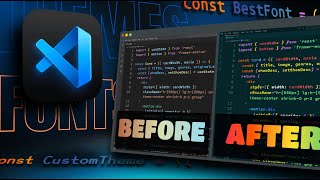 How to Create a Custom VSCode Theme  Top 10 Best VSCode Themes  Top 10 Programming Fonts [upl. by Aniret]