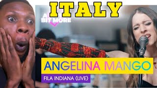 Angelina Mango  Fila Indiana Live  Italy 🇮🇹  EurovisionALBM  Reaction [upl. by Farah]