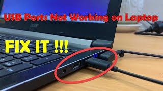 How To Fix USB Ports Not Working on Laptop Windows 10 [upl. by Ntsuj]