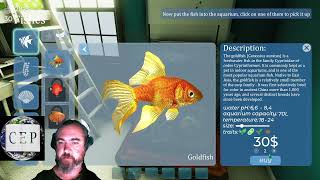 Aquarist PC Gameplay  Opening our Store [upl. by Gabbert]