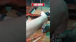 How to install a sight leaf continued rifle shorts DIY gunrestoration [upl. by Llednar]