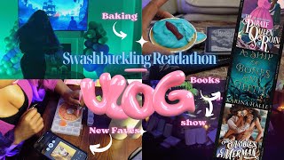 Pirates amp Merfolk amp Romance Oh My l A Swashbuckling Reading Vlog [upl. by Annoirb587]