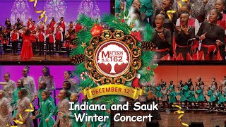 2023 Winter Concert  Sauk and Indiana [upl. by Aleciram626]