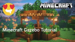 A Gazebo To Hang Out With Your Friends  Minecraft [upl. by Alf780]