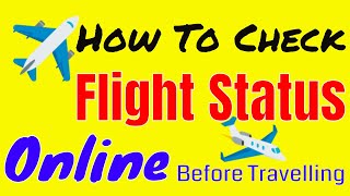 How to Check Flight Status Online using Google Search [upl. by Aufa]