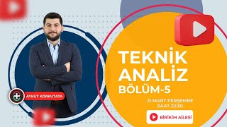 Aykut KORKUTATA ile Teknik Analiz Eğitimi  5 [upl. by Flemming971]