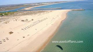 Tavira beach Eastern Algarve Portugal [upl. by Lahcym388]