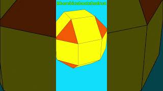 Rhombicuboctahedron shorts [upl. by Maples]