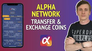 Alpha Network Update  How To Transfer amp Exchange Your Alpha Coins [upl. by Ahsieuqal574]