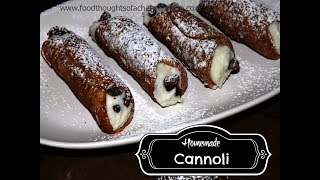 Homemade Cannoli [upl. by Sidra]