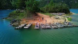 Lagunas de MontebelloCascadas de Agua Azul ChiapasMéxico [upl. by Jonah]