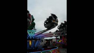 grangemouth gala day zetland park funfair 2016 crazy frog video 2 [upl. by Iur533]