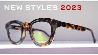 The 10 Coolest Frames of 2023  UNIQUE Glasses Designs [upl. by Einnad922]