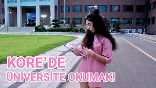 KOREDE ÜNİVERSİTE OKUMAK OKULUMU GEZDİRDİM [upl. by Enomas]