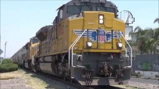 Union Pacific SD70ACe Awesome P5 Horn [upl. by Eanyl]