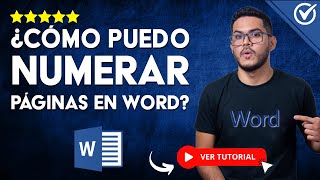 Cómo NUMERAR PÁGINAS en Word  🔢 Numerar Desde Cualquier Página 🔢 [upl. by Nya]