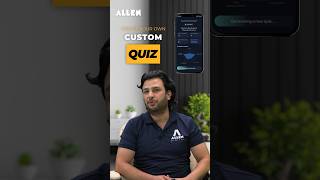 Discover ALLEN Custom Quiz Feature  Personalized Exam Preparation NEET2025 [upl. by Tomas]