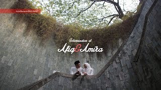 Singapore Wedding  Solemnization of Afiq amp Amira  Masjid En Naeem Singapore Same Day Edit [upl. by Olsen]