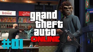 PS3 Grand Theft Auto V GTA Online Gameplay 1 Back Online [upl. by Llemej]