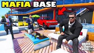 Franklin Upgrade His House To SECRET MAFIA BASE In GTA 5  SHINCHAN and CHOP [upl. by Burkhardt]