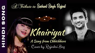 Khairiyat Music Video  A Tribute To Sushant Singh Rajput From Rajashri Bag  Chhichhore [upl. by Ainollopa]