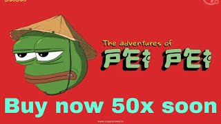 Buy peipei coin hurry up  50x soon  peipei [upl. by Proudman]