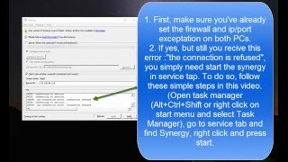 How to solve Synergy ipc connection error connection refused [upl. by Aicyle]