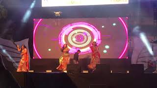 Ghoomar Rangilo Maro Dholna Nagada Sang Dhol Dance Video Sharda University Chorus Inauguration [upl. by Bazar]