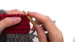 Picking Up Stitches Along a Garter Stitch Edge [upl. by Aronid80]