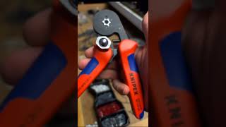 KNIPEX 97 53 14 SelfAdjusting Crimping Pliers knipex knipextools [upl. by Anasxor]