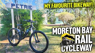 The Ultimate Bike Ride MORETON BAY RAIL CYCLEWAY MBRC [upl. by Rhea785]