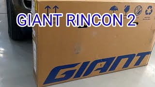 UNBOXING MY NEW BIKE GIANT RINCON 2 [upl. by Adamsun]