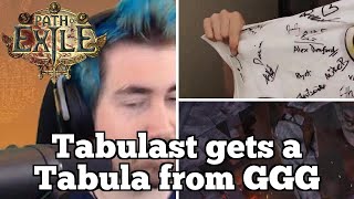 Tabulast gets a Tabula from GGG  Daily Path of Exile Highlights [upl. by Nosnhoj]