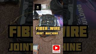 PTCL fiber wire joint machineatuo machine [upl. by Oliver]