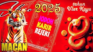 Shio MACAN di tahun ULAR KAYU  Peruntungan shio MACAN di tahun 2025 yg Ular Kayu  2576 Imlek [upl. by Etheline288]